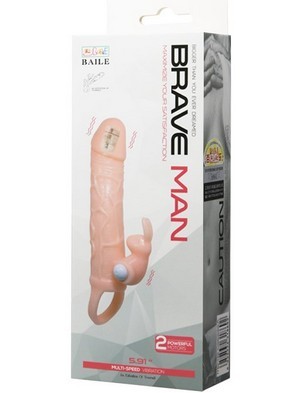 BRAVE VIBRO SLEEVE NATUR