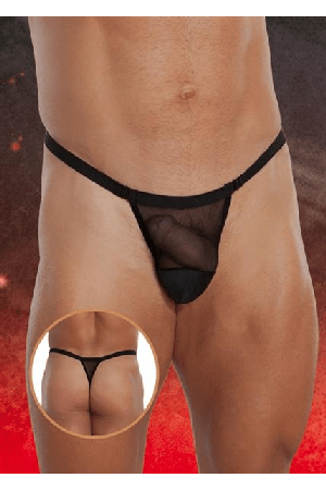 THONG 4477 BLACK S/L