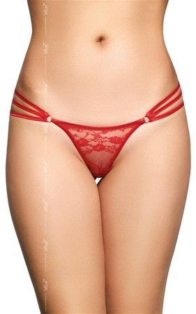 G STRING 2498 RED S/M