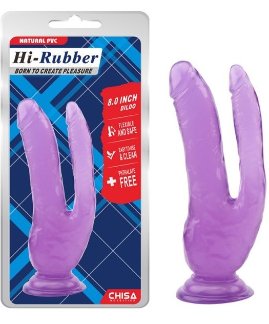 DOUBLE DILDO PURPLE